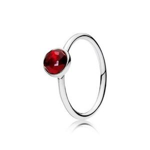 Pandora July Droplet Ring (retired style)